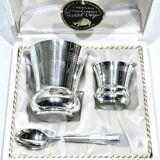 Silver-plated birth box