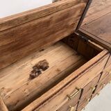 Old trade furniture with oak drawers XL format