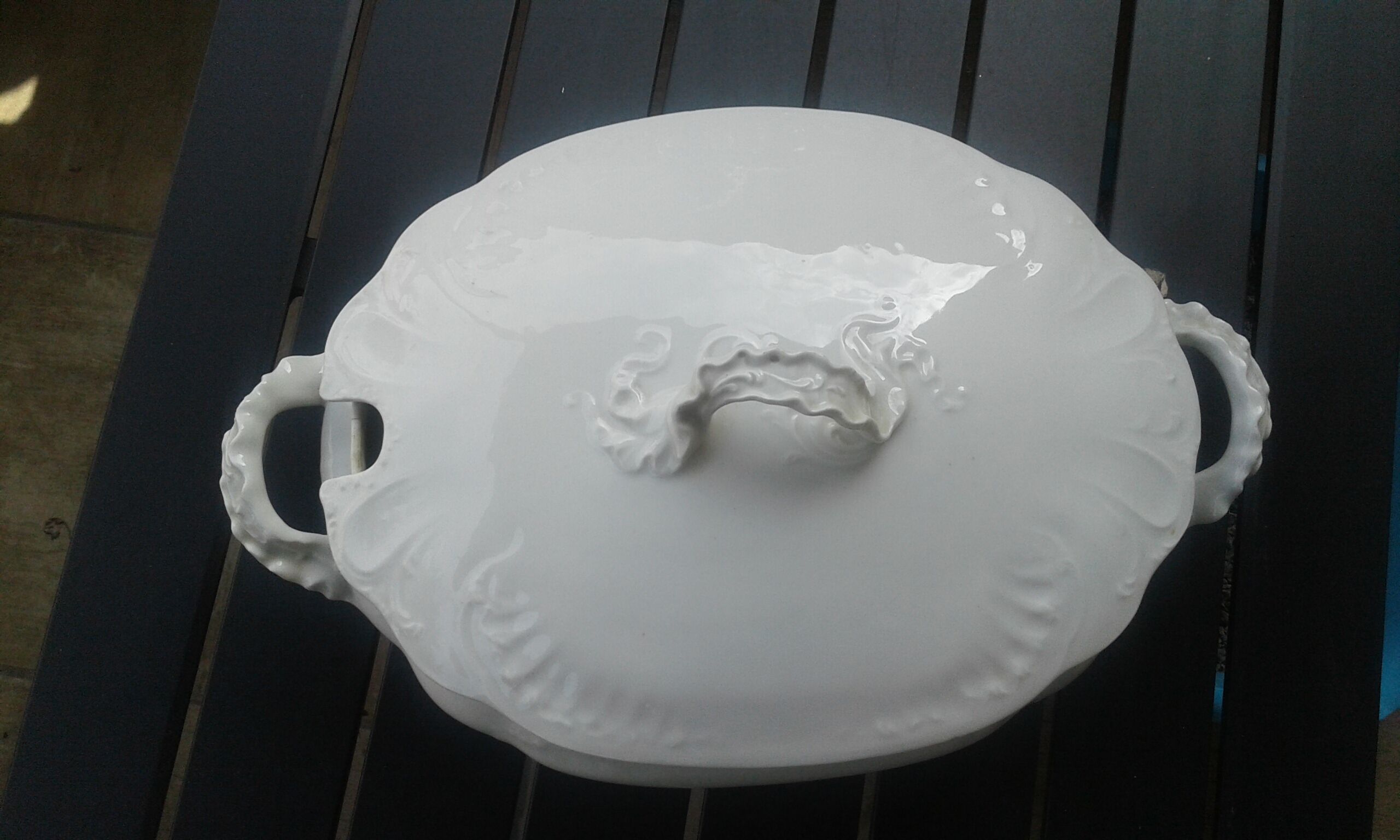 Porcelain soup Limoges W.G & Cie