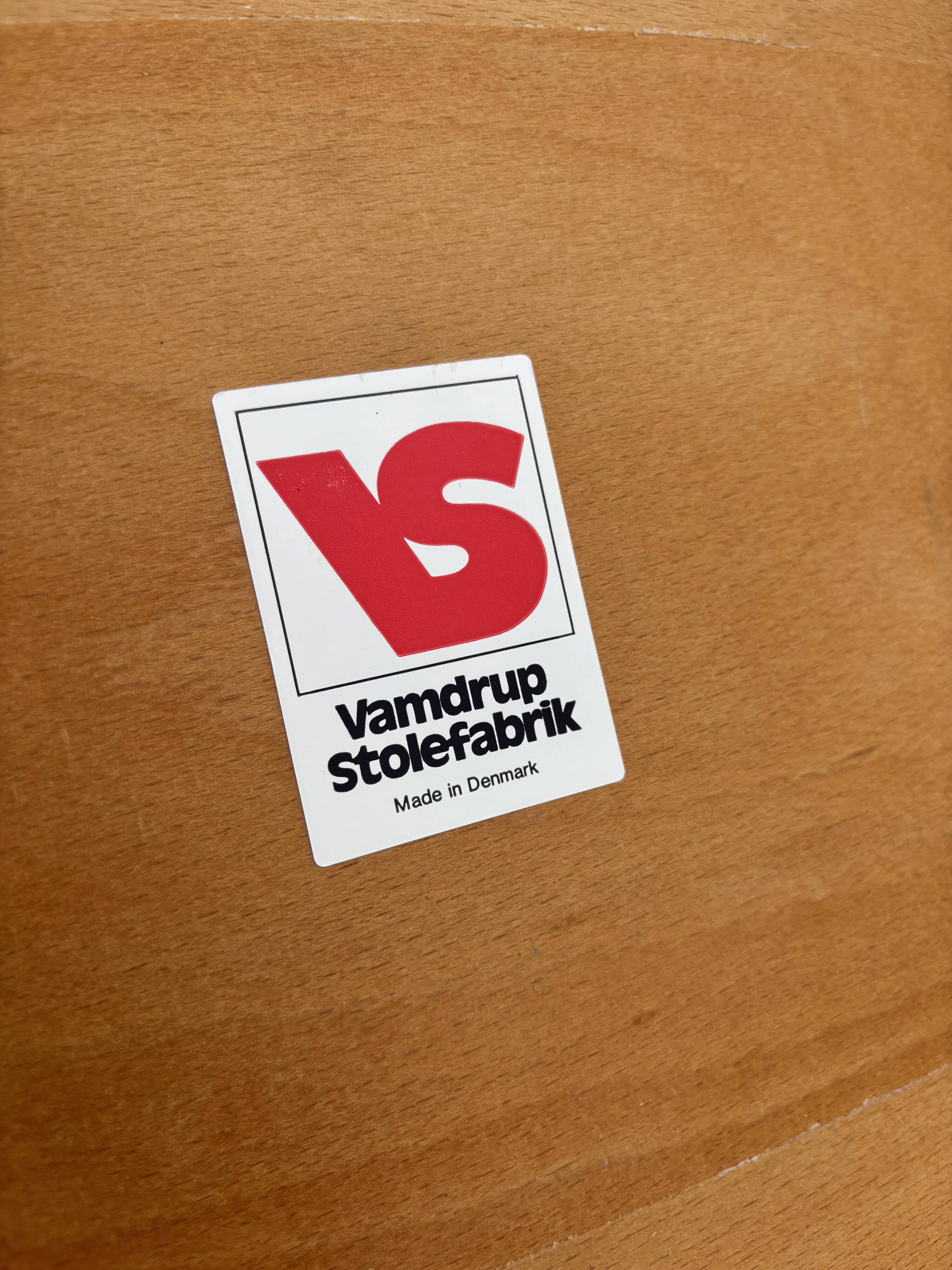 Vintage set of four Pinewood dining chairs Denmark