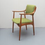 Fauteuil des années 1960 en vert