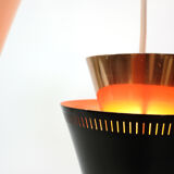 Two-light pendant light of Svend Aage Holm Sorensen, 1950s