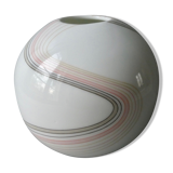 Opaline ball vase, 80s