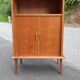 Golden oak bookcase 1950