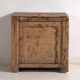 Low Shanxi cabinet in elm with carved door – China, circa 1930