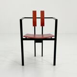 Set of 4 postmodern trix chairs by Karl Friedrich Förster, 1980