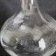 9 crystal white wine glasses from St. Louis model Cléo and their decanter.