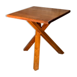 Solid elm table