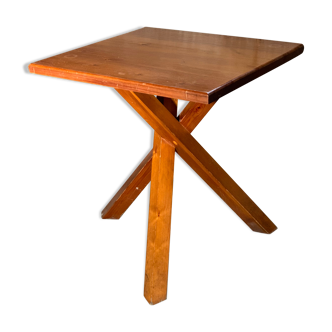 Solid elm table