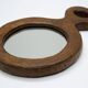 Vintage French rustic wall mirror from the 1950s