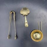 Napoleon III 19th Century Silver Vermeil Tea Set