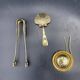 Napoleon III 19th Century Silver Vermeil Tea Set