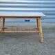 Rattan coffee table 50s
