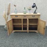 3-door wooden sideboard / Esprit Atelier furniture