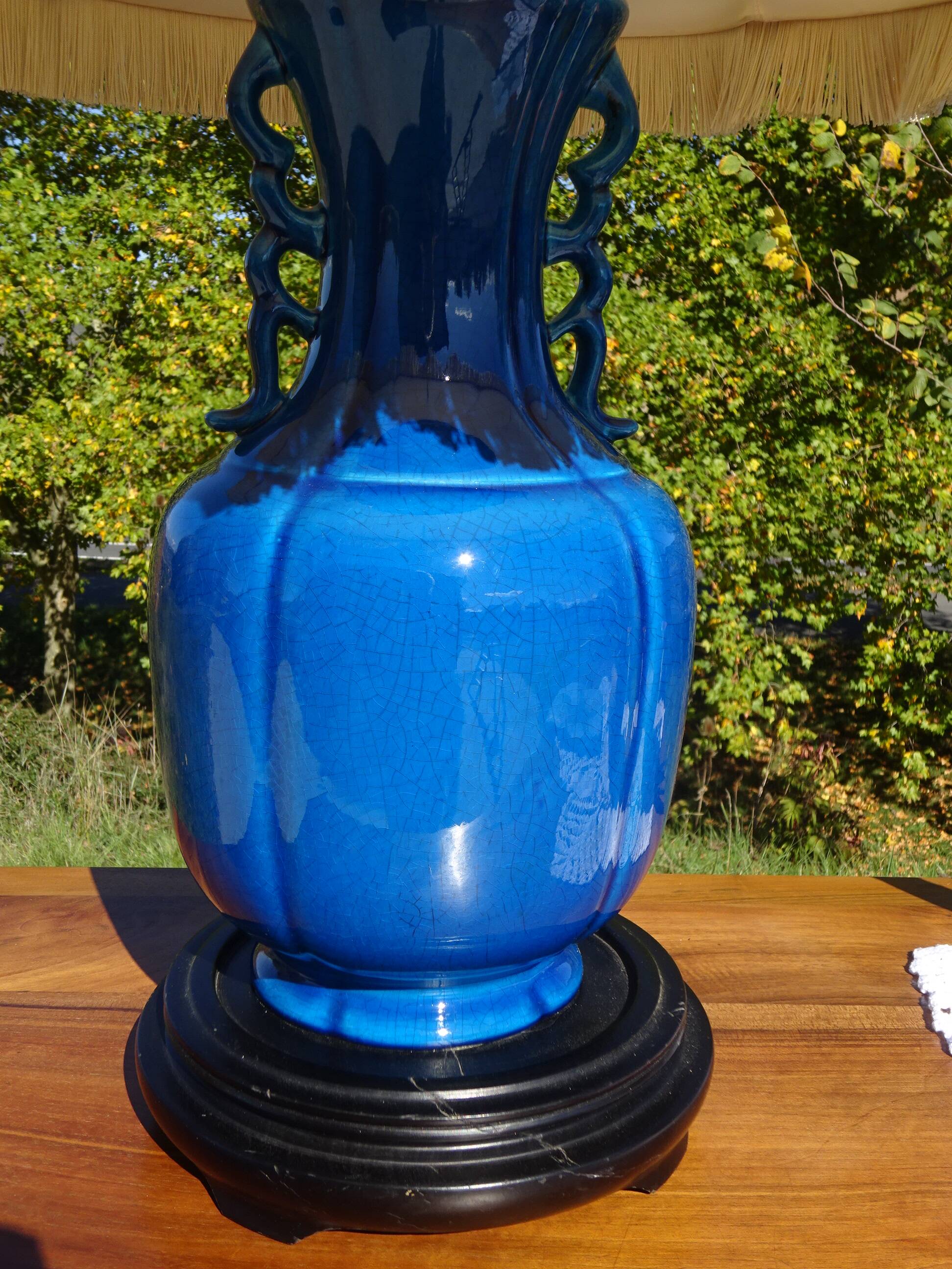 Large Drimmer lamp, 86 cm in height.