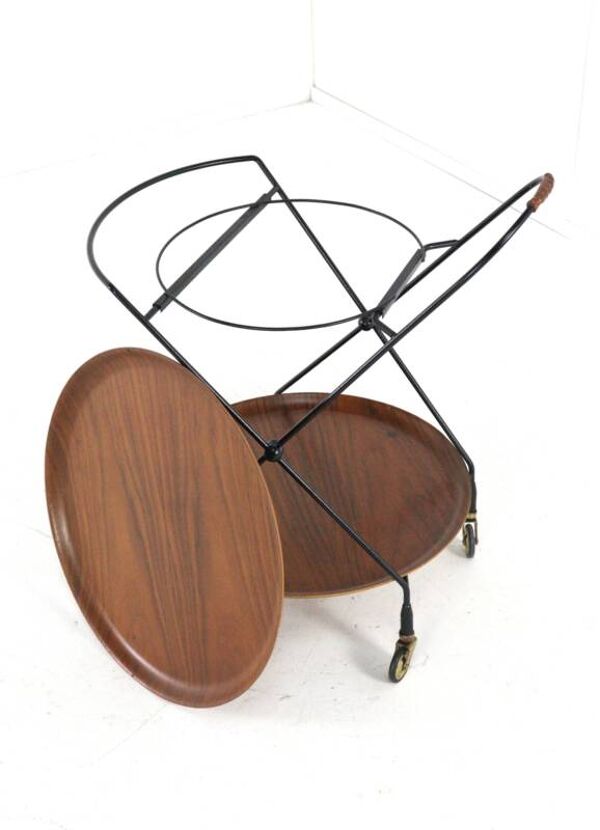 Paul Nagel pour le chariot JIE Gantofte - design du milieu du siècle