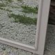 Large antique Art Deco bevelled mirror from 1929 – Greige tabletop mirror