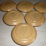 Pair of 2 Savoie Sarreguemines cups and saucers