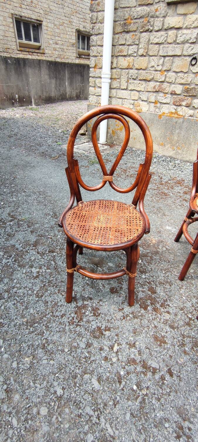 Bistro-style chairs