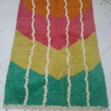Tapis berbère  en laine fait main 150 x 100 cm