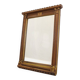 Antique Mirror in oak crossway frame