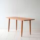 Table basse vintage scandinave en teck