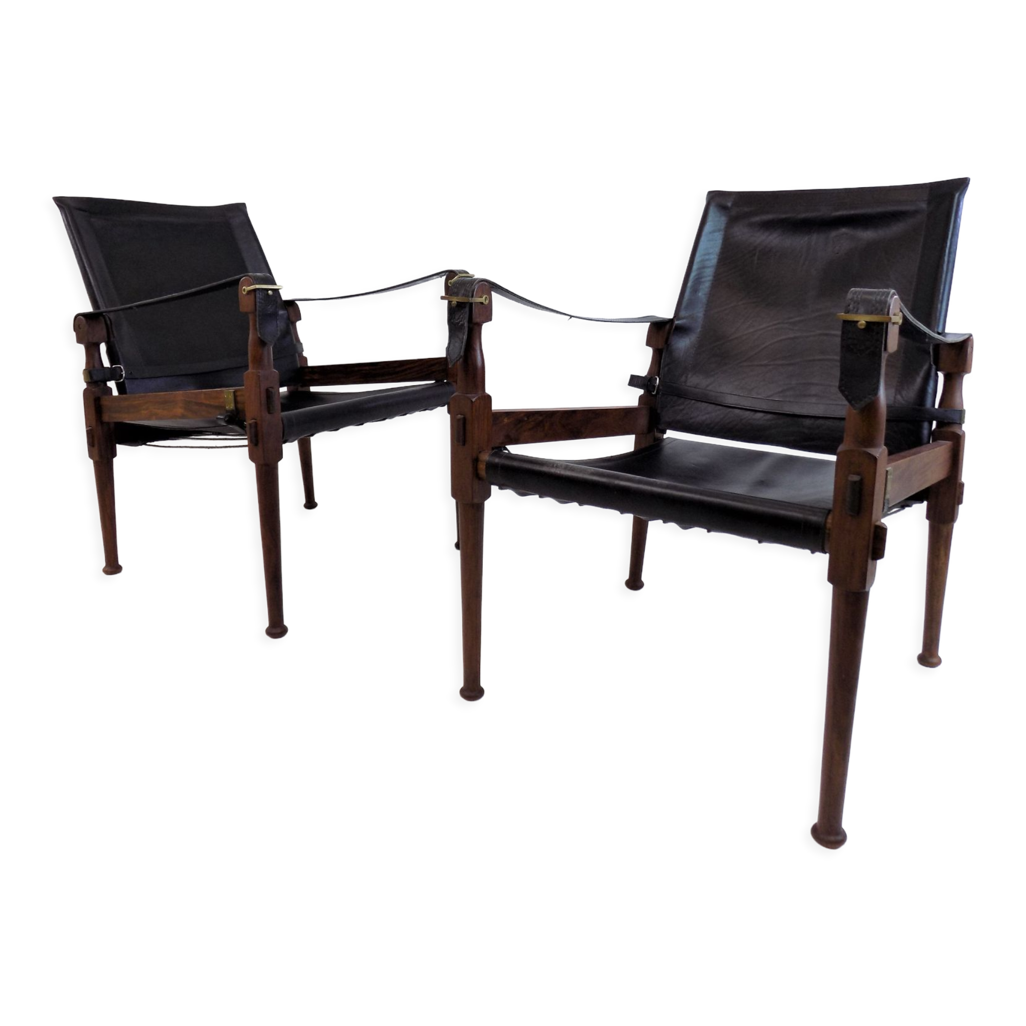 Set of 2 Hayat Brothers Roorkee Camping Safari Chairs