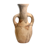 Pottery vase vintage water jar Berber Moroccan rif