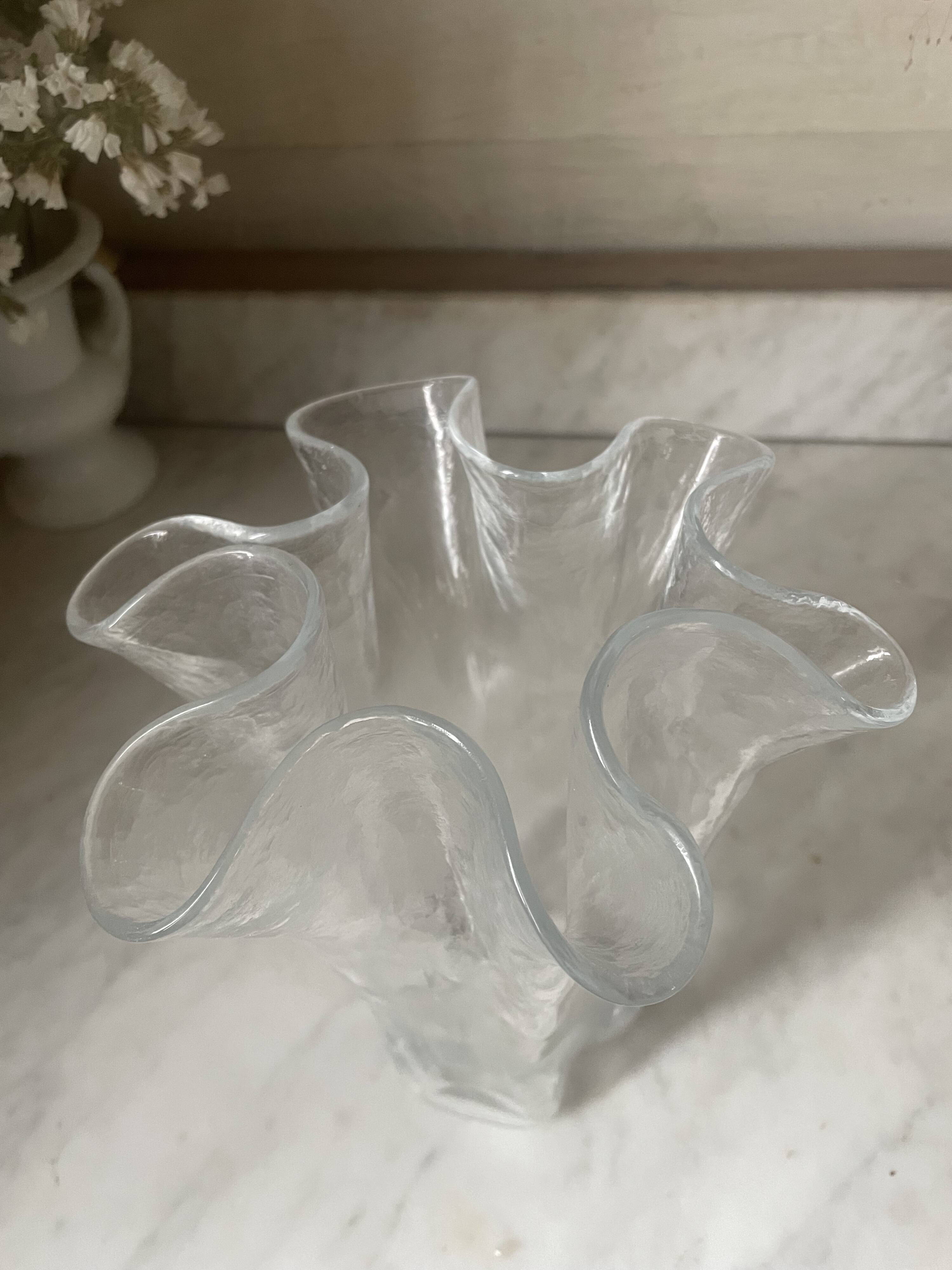 Scandinavian vintage handkerchief vase Muurla