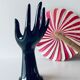 Hand vase and ceramic jewelry holder