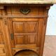 Buffet vitrine de style Louis XVI en bois massif XIX siècle