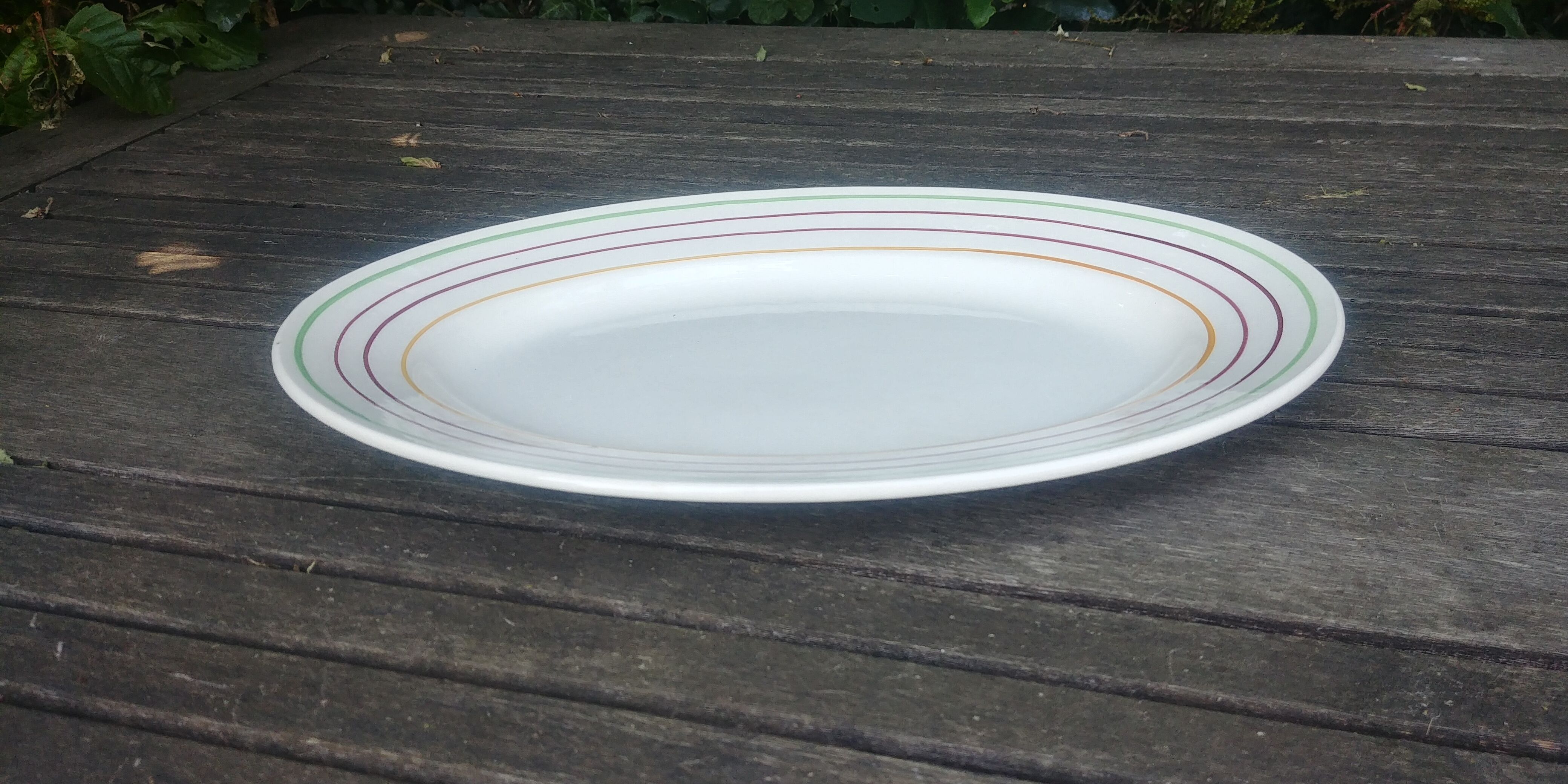 Serving dish of the Gien factory model Jeannic