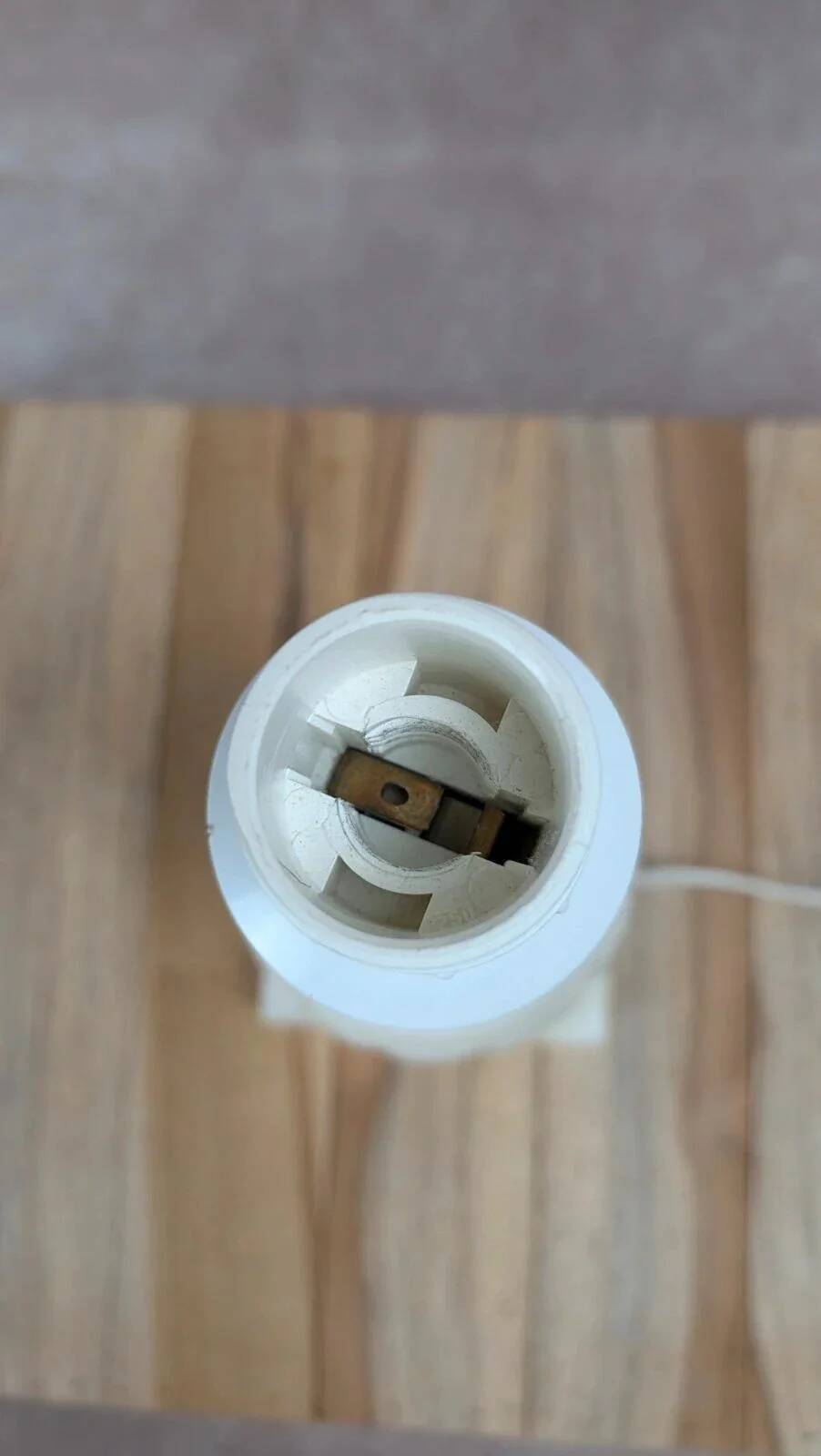 Vintage alabaster lamp