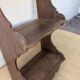 Art Deco walnut wall shelf 1930