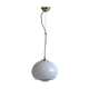 Mid century plastic and brass 'bud' pendant lamp by Guzzini for Meblo, Slovenia, c.1970