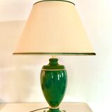 Lamp year 70 ceramic signature Louis Drimmer