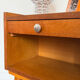 Table de chevet vintage pieds compas