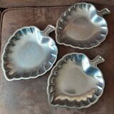 Lot de 3 coupelles  inox