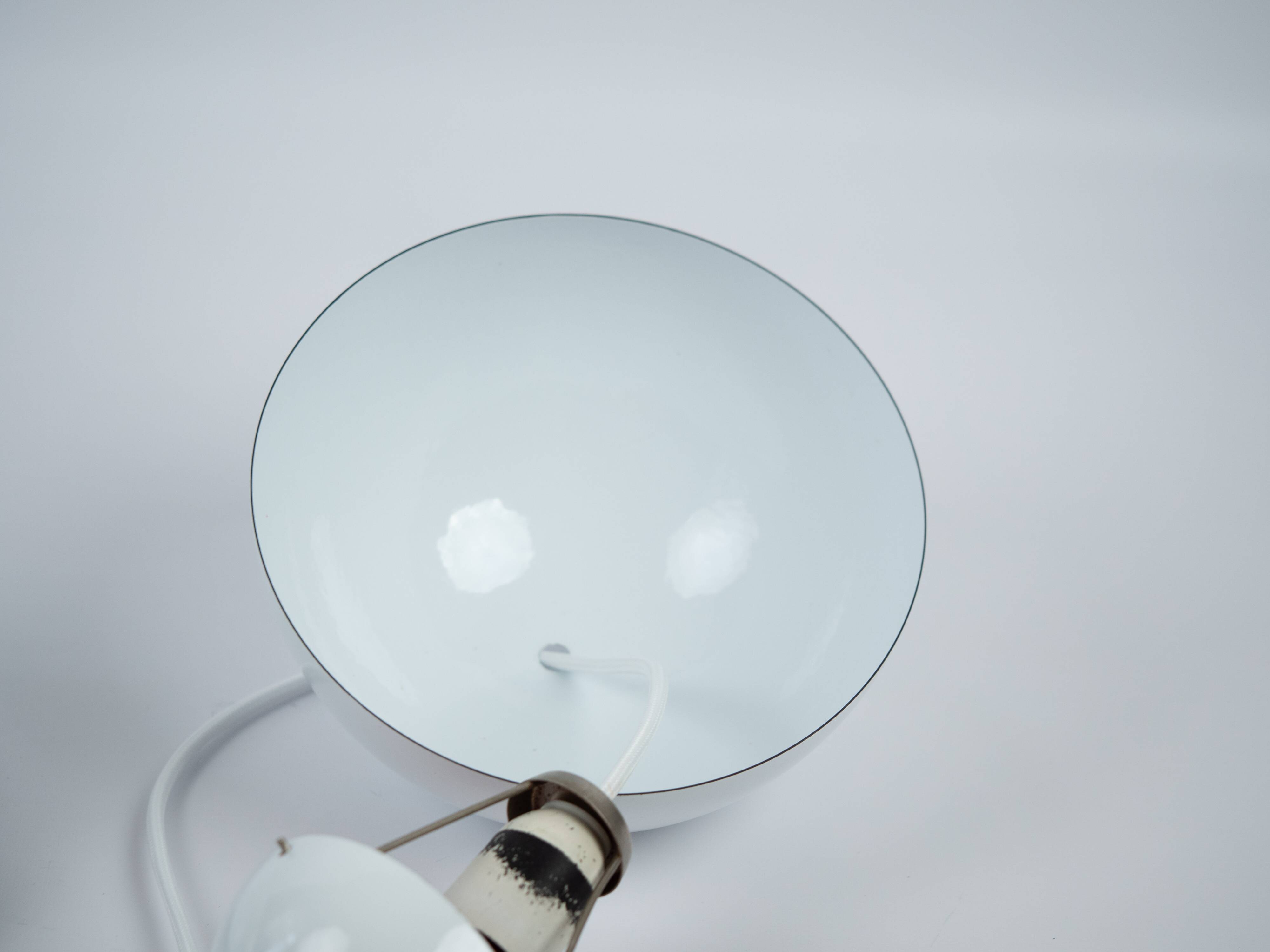 Pair of 2 Flowerpot lamps from Denmark by Verner Panton, Louis Poulsen, 1968