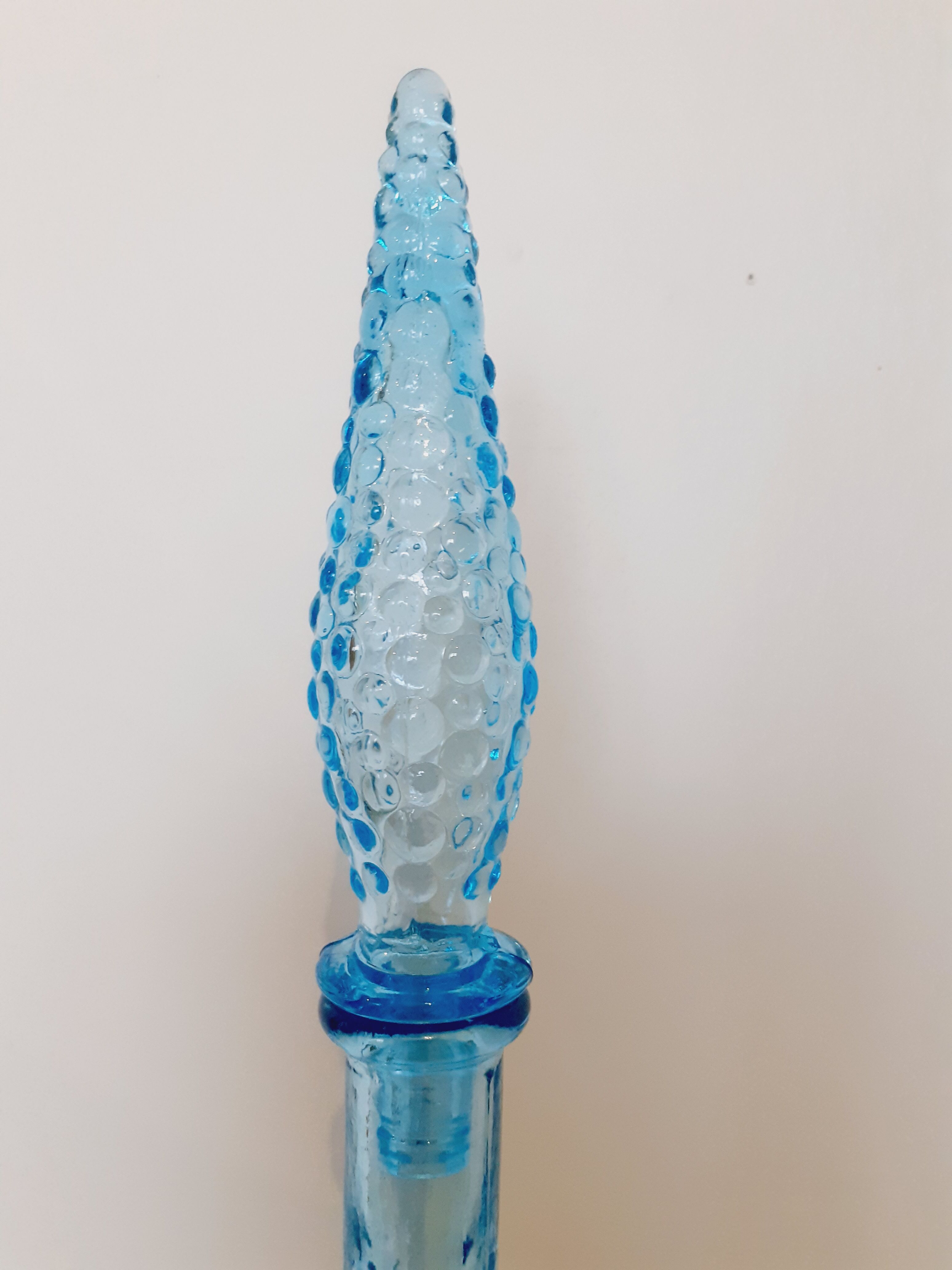 Turquoise polished decanter