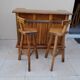 Stools and bar by Olavi Hanninen for Mikko Nupponen 50s 60s