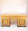 Antique desk – birch wood & intarsia – 1840s