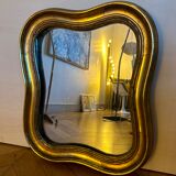 Gilded wood mirror