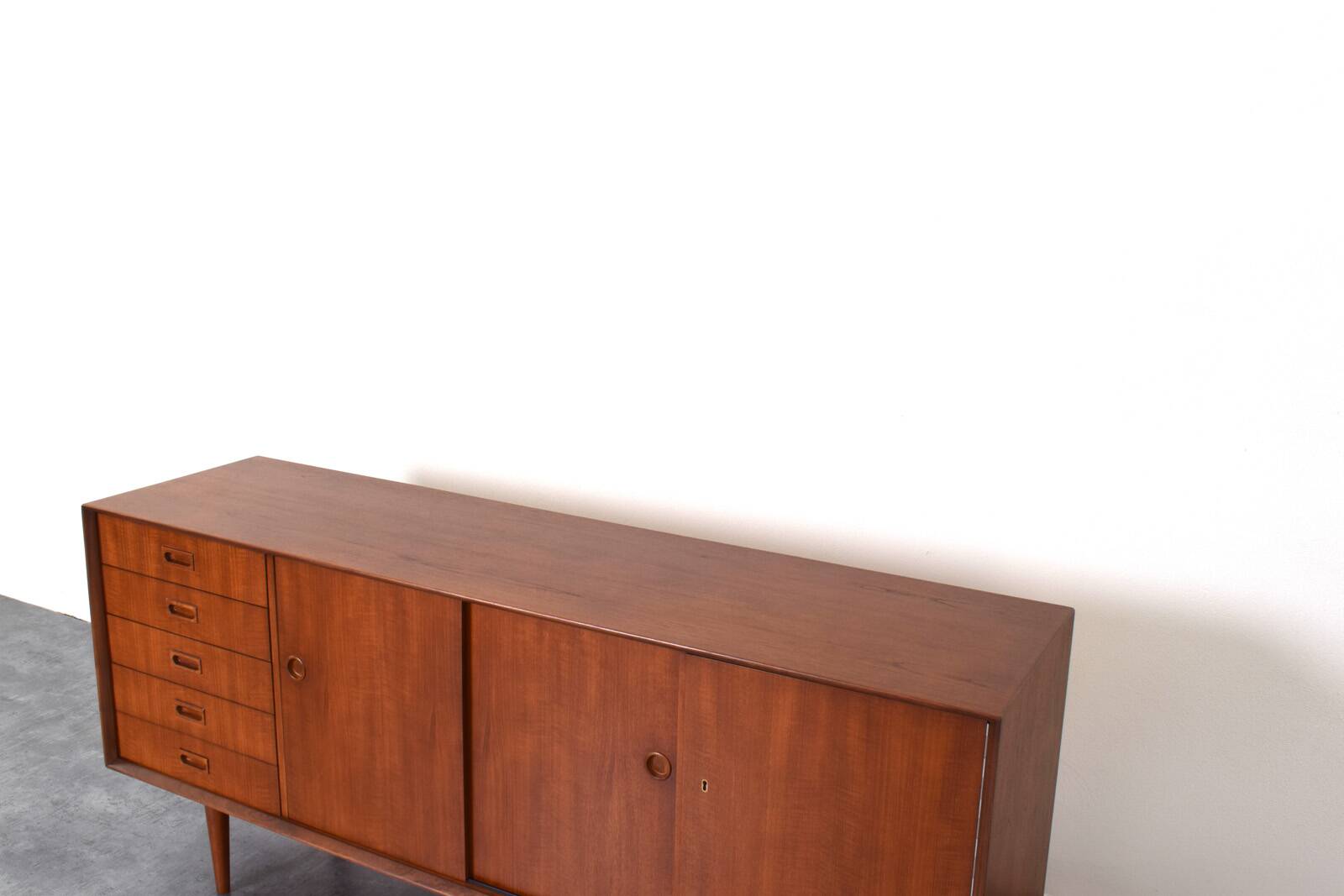 Mid-Century Danish Teak Sideboard, 1960s.