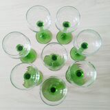 Set of 8 Alsace wine glasses