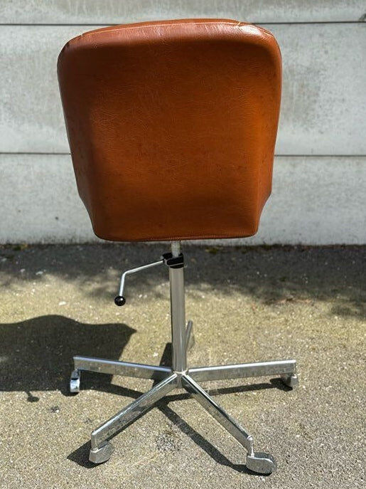 Office chair – Tritub – Furniture – Brown vintage