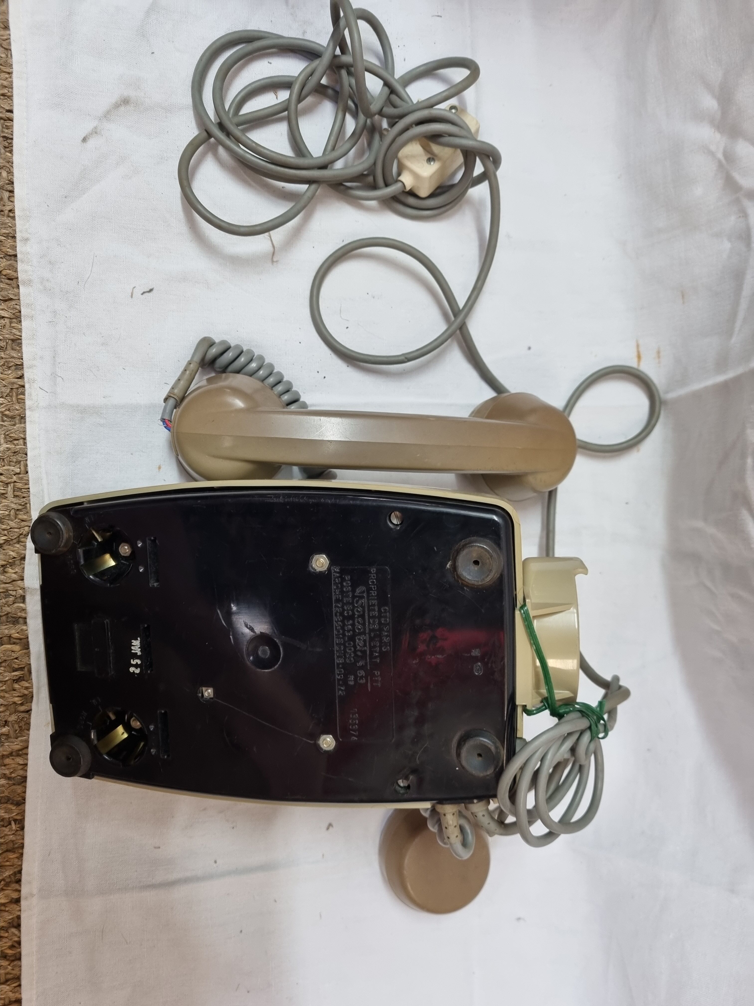 Dial phone from 1965/70 PTT