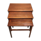 Table basse gigogne palissandre  design scandinave