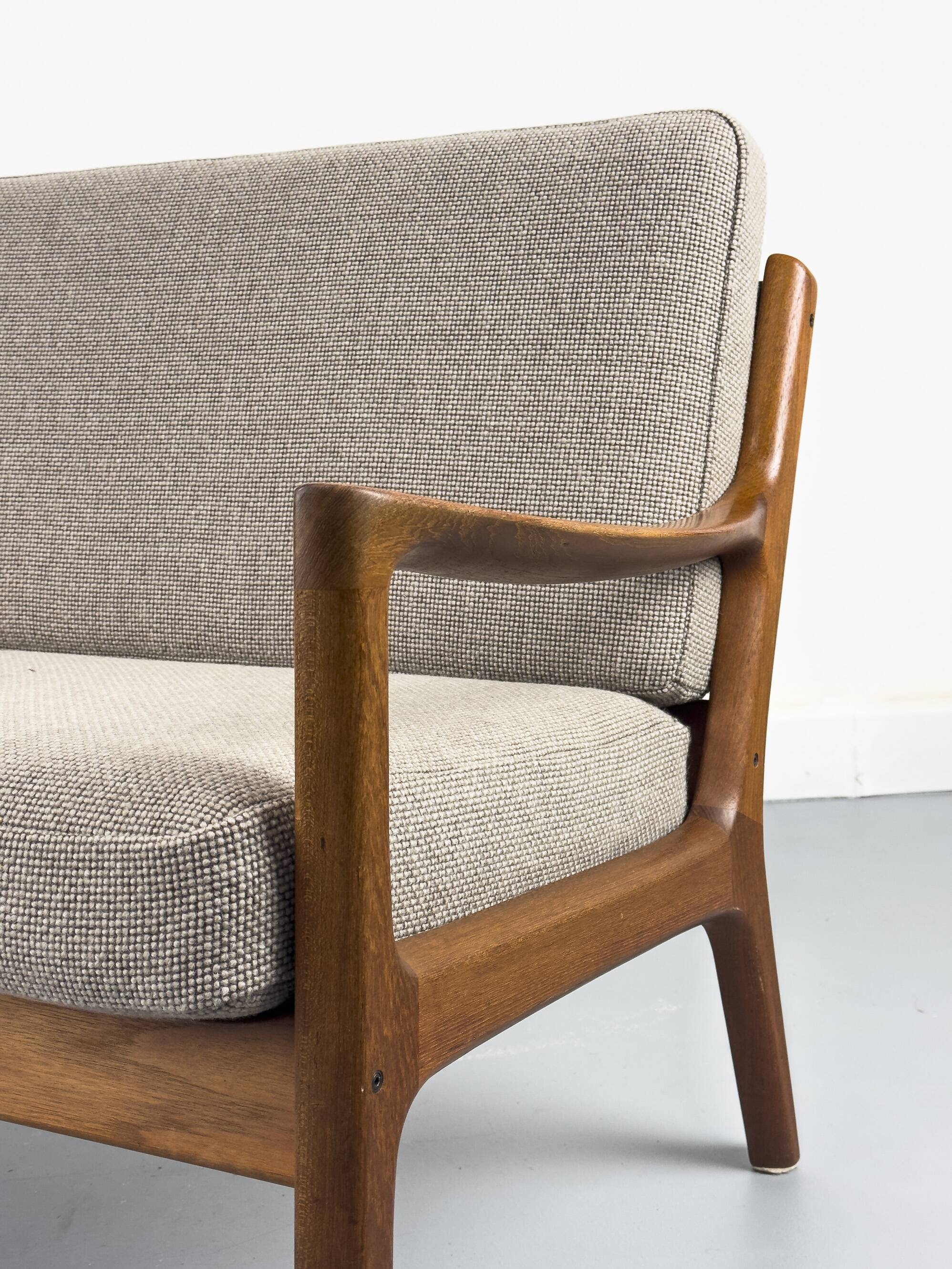 Teak 3-Seater Senator Sofa by Ole Wanscher for France & Søn, 1964