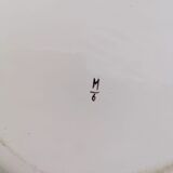 Plate in Nevers earthenware